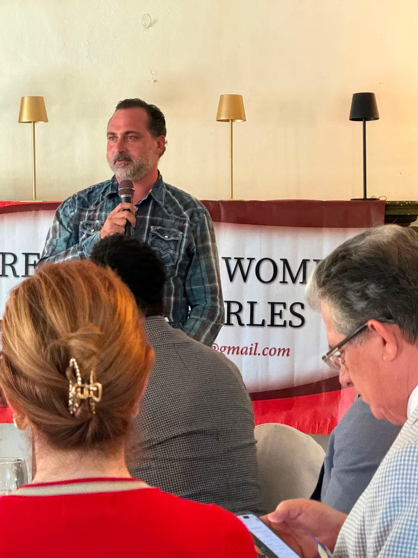 Speaking at Republican Women of St. Charles Parish Event